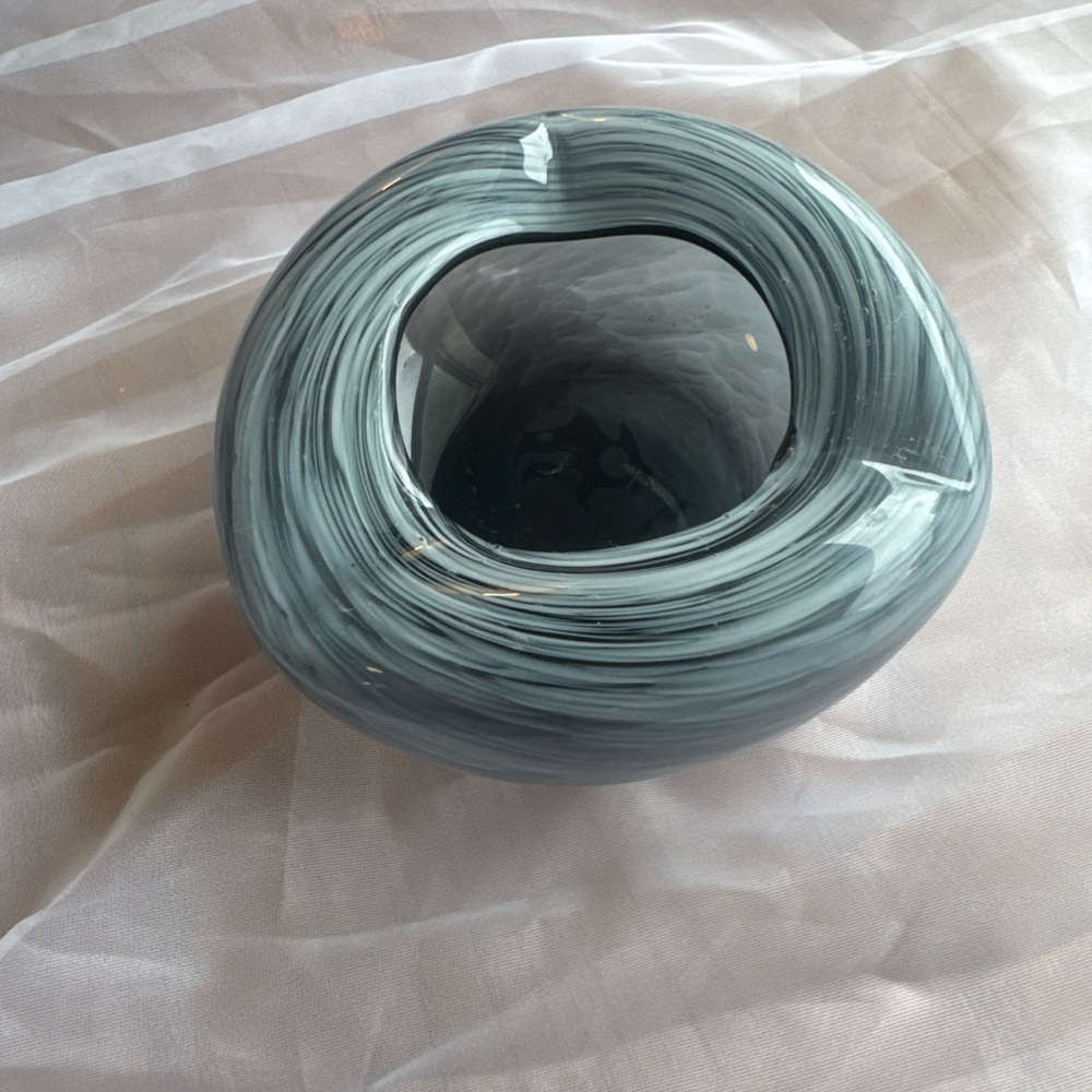 Elegant Swirled Murano Glass Tricket dish/ashtray